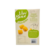 Informations nutritionnelles et préparation des mezzi rigatoni sans gluten Vivi Bene 400 g