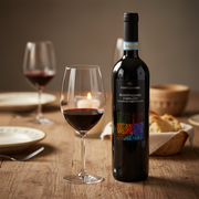 Montepulciano d’Abruzzo Piantaferro - Rouge Italien 75 cl - en situation d'usage