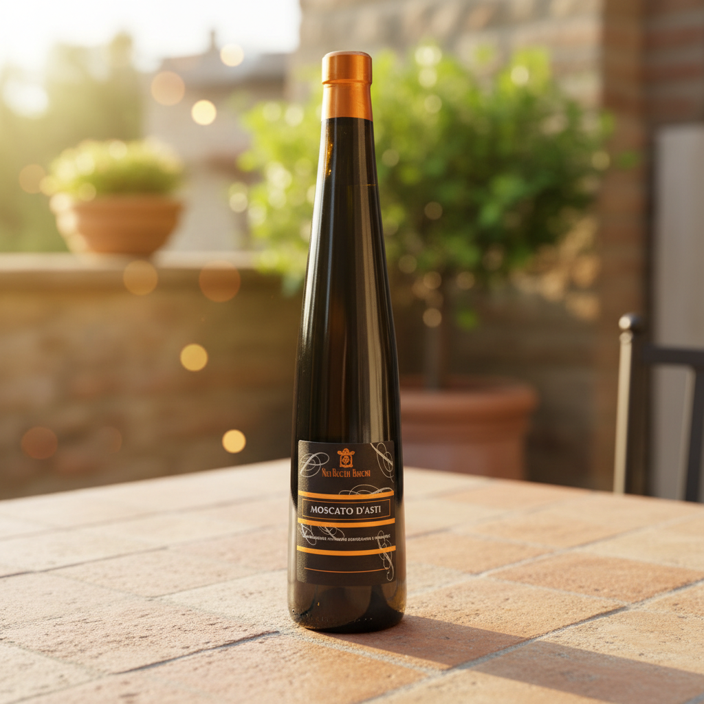 Moscato d'Asti Alte Rocche Bianche – Sweet Sparkling Wine (75 cl)