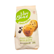 Emballage de muffin sans gluten Vivi Bene, 250g, snack moelleux pour intolérants au gluten.