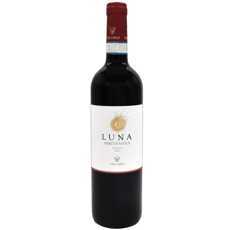 Nero d’Avola Luna Vaccaro ‑ Vin Rouge Sicilien (75 cl) — face avant