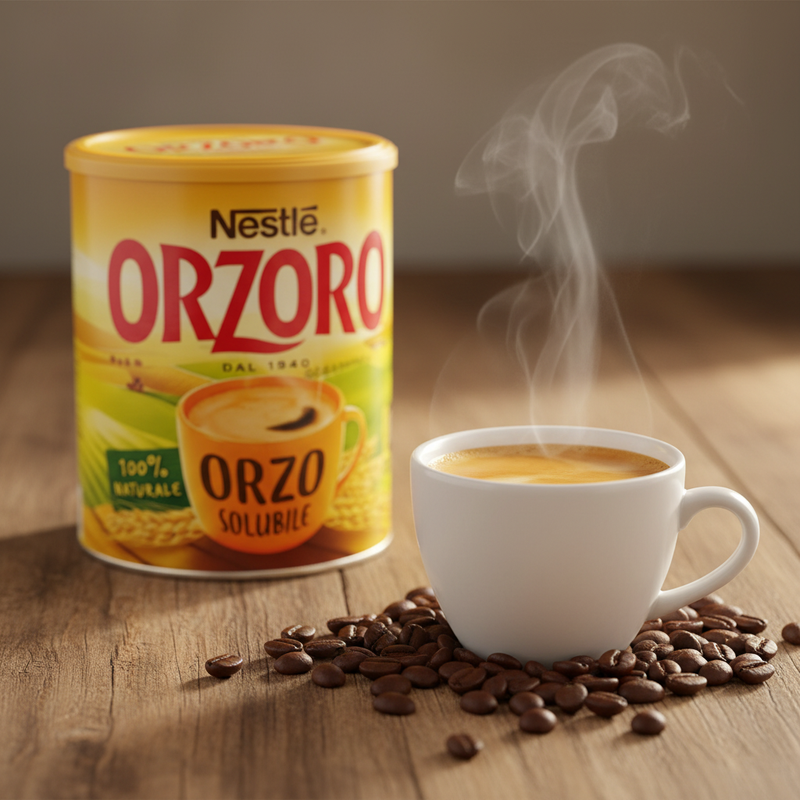 Café d’orge soluble Orzoro Nestlé – (120 g) - en situation d'usage