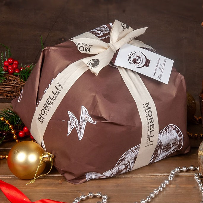 Panettone Chocolate Negro Morelli - Ponche Livornés