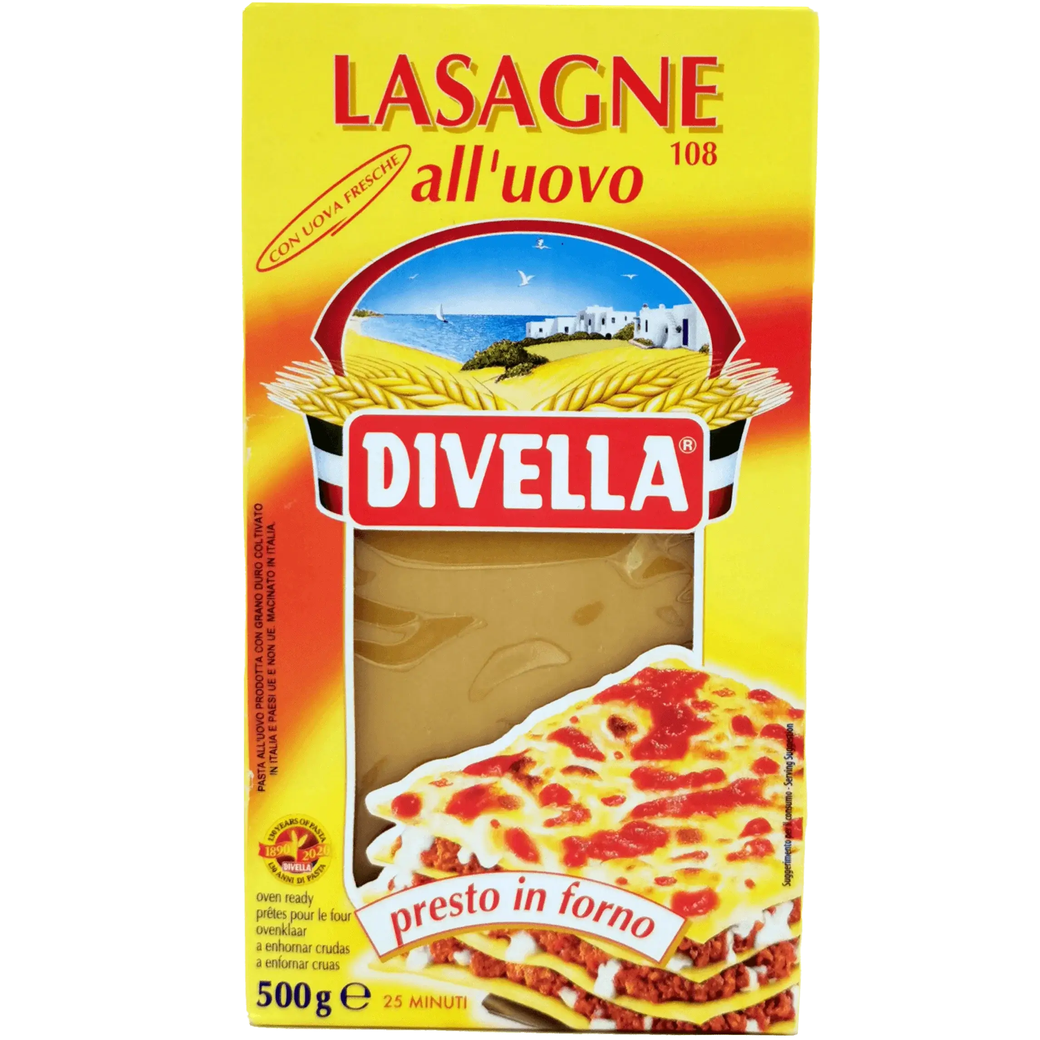 Lasagne met eieren Divella – Traditionele recepten