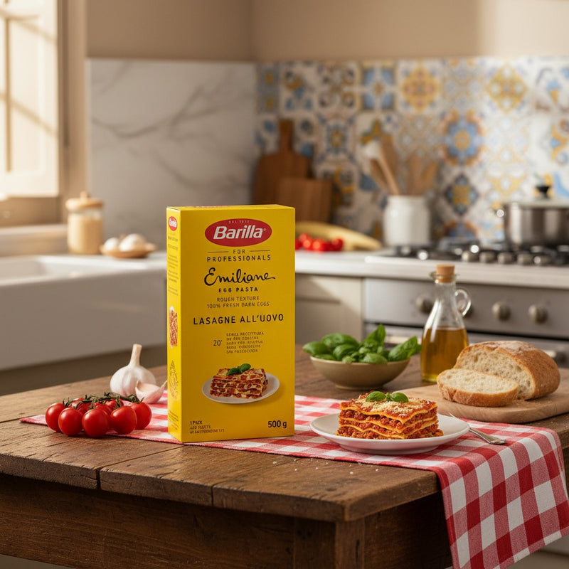 Pâte à Lasagne Barilla – Collezione (500 g) — cuisine italienne authentique