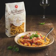Fusilli La Molisana - Pâtes Courtes Artisanales (500 g) - en situation d'usage