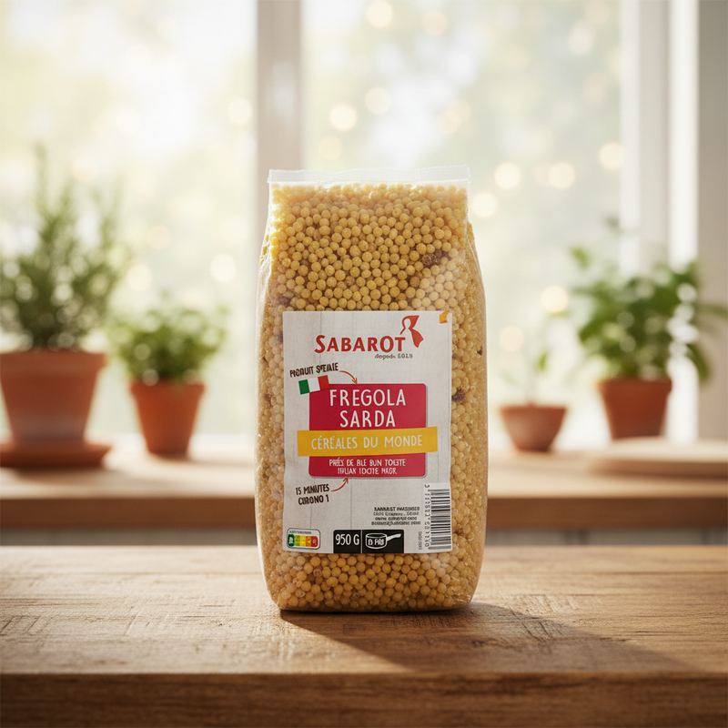 Fregola Sarda Sabarot - Spécialité de Sardaigne (950 g)