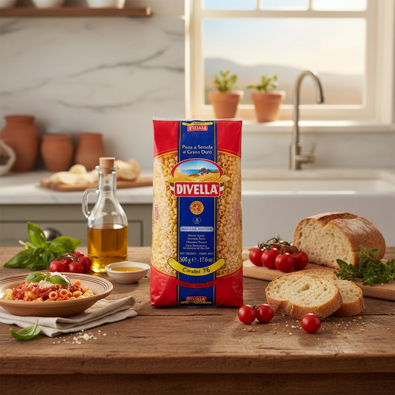 Pâtes Corallini Divella - N°76 (500 g) — cuisine italienne authentique