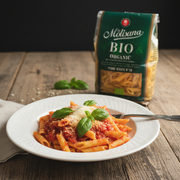 Penne Rigate Bio La Molisana ‑ Pâtes biologiques (500 g) - en situation d'usage