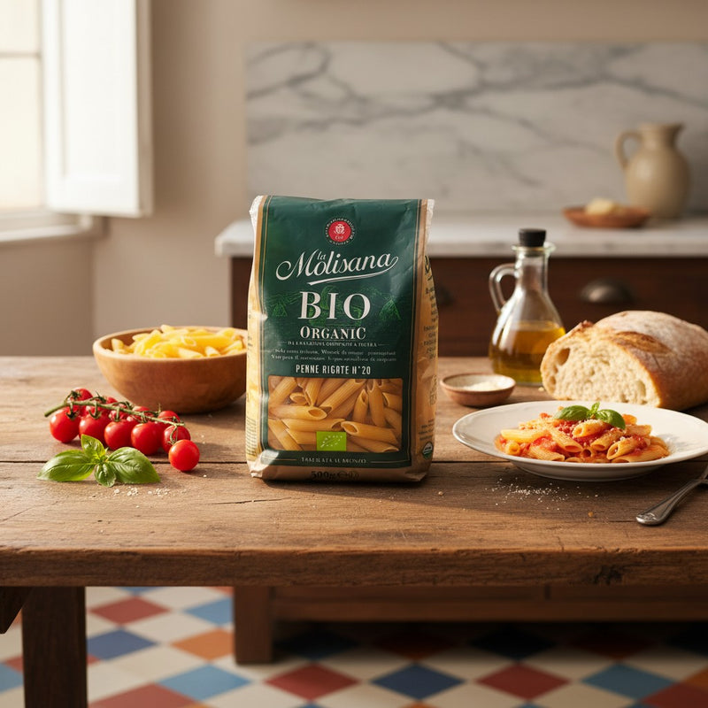Penne Rigate Bio La Molisana ‑ Pâtes biologiques (500 g) — cuisine italienne authentique