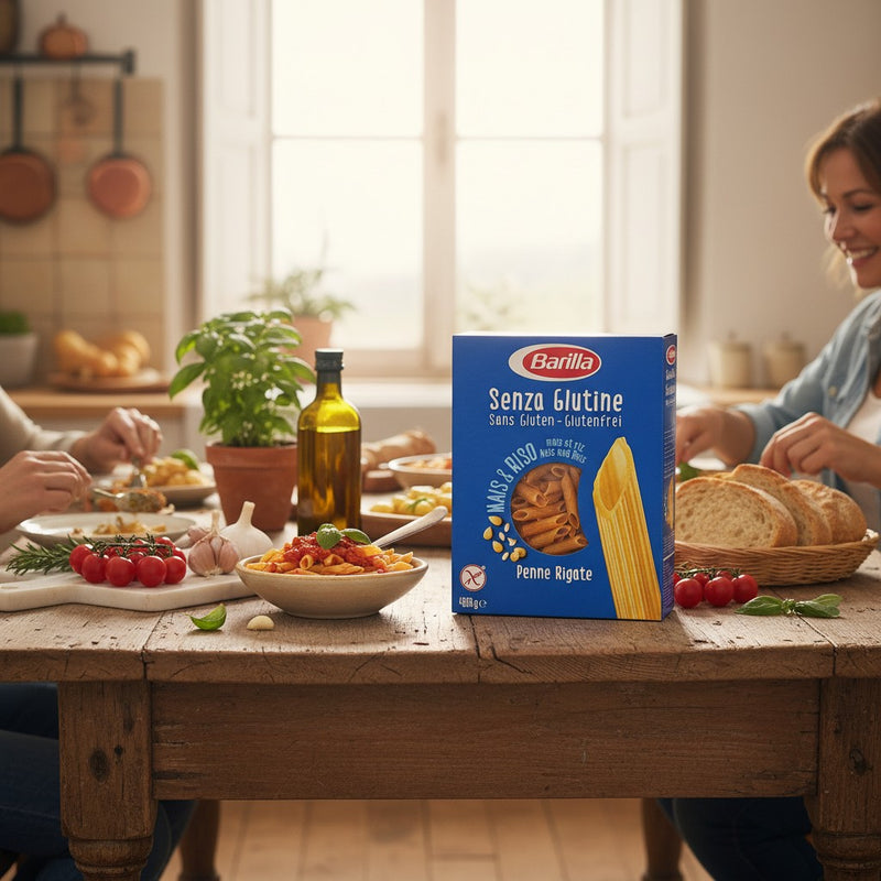 Penne Rigate Sans Gluten Barilla - Maïs & Riz (400 g) — cuisine italienne authentique