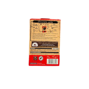 Face arrière du cacao Perugina In Cucina 75g avec instructions et informations nutritionnelles.