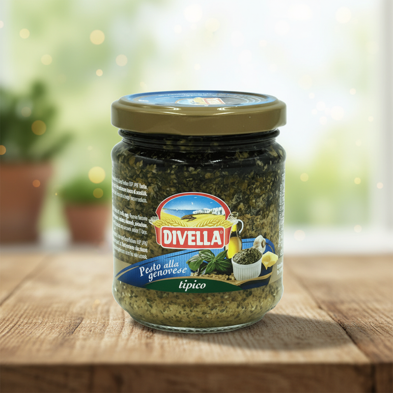 Pesto Alla Genovese Divella - Recette Tipica (190 g)