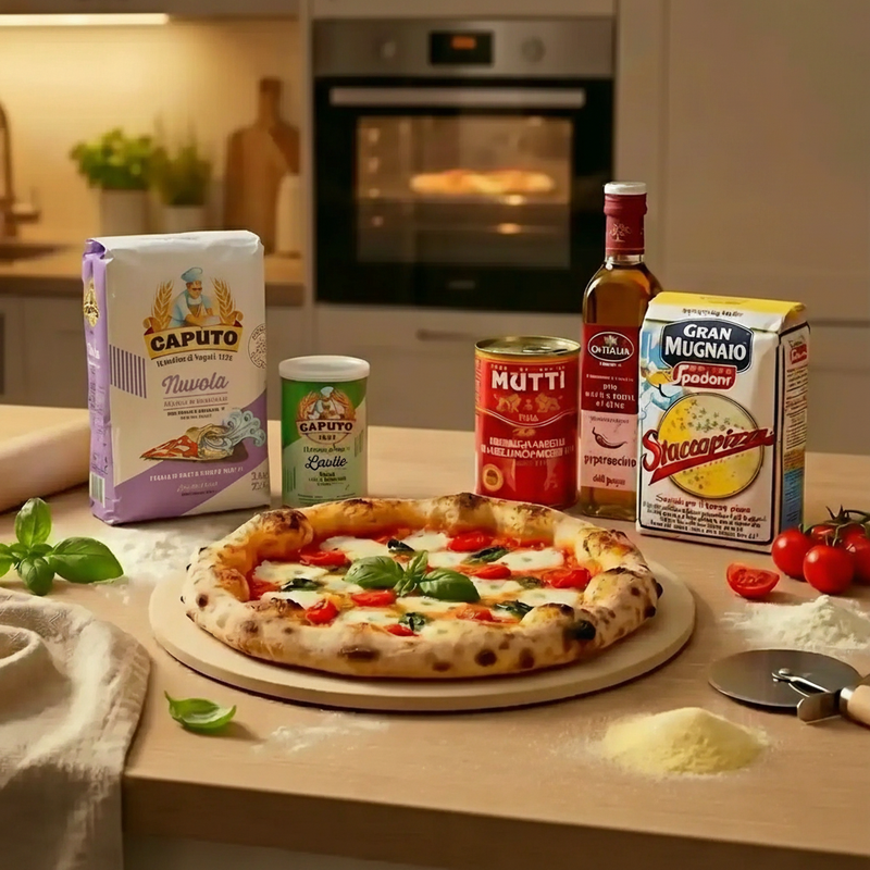 Coffret "Pizzaiolo Maestro" : Le Kit Technique Pizza - en situation d'usage