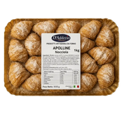 Plateau de sfogliatelle mignon à la crème de noisette D’Addezio, pâtisserie italienne artisanale 1 kg