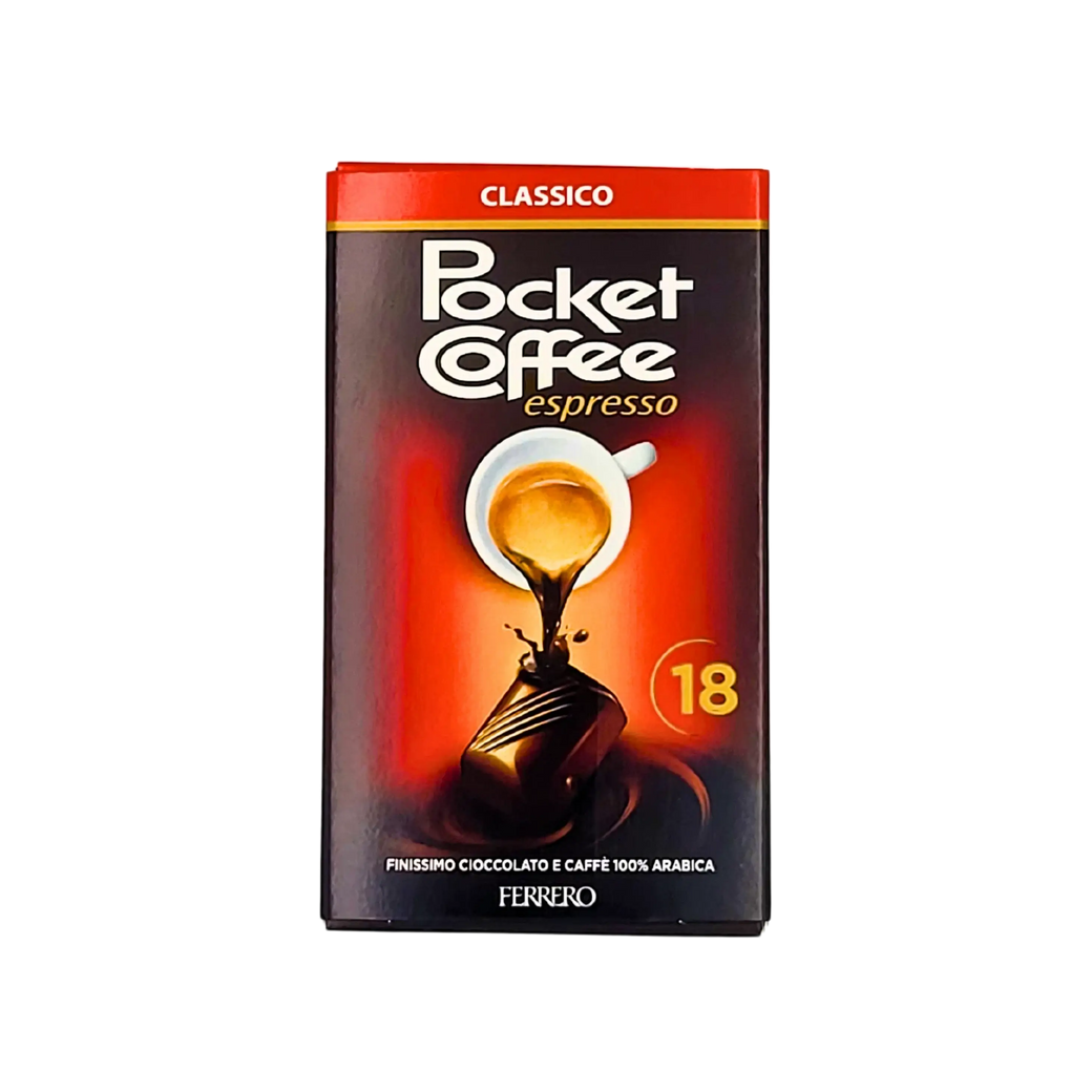 Pocket Coffee Espresso Ferrero - Caja 225 g (18 unidades)