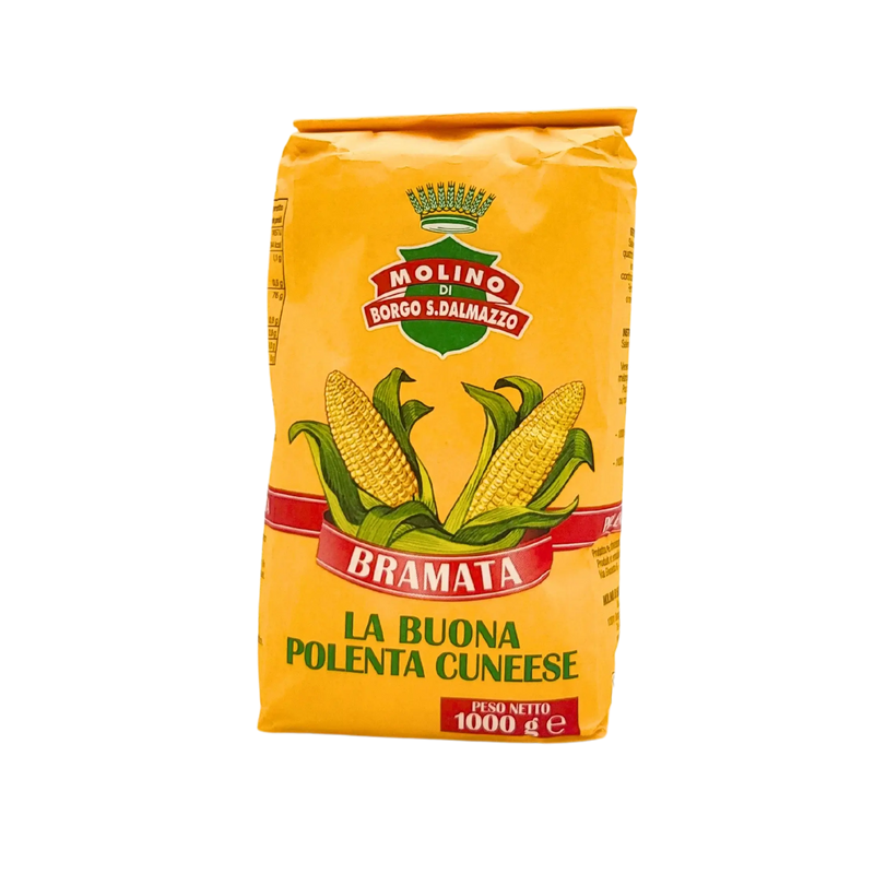 Polenta bramata Molino Borgo 1kg - farine de maïs pour polenta traditionnelle italienne