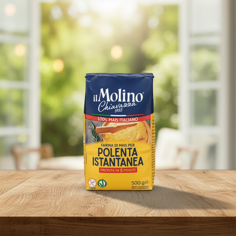 Polenta Instantanée 100% Maïs Italien – il Molino Chiavazza 500g