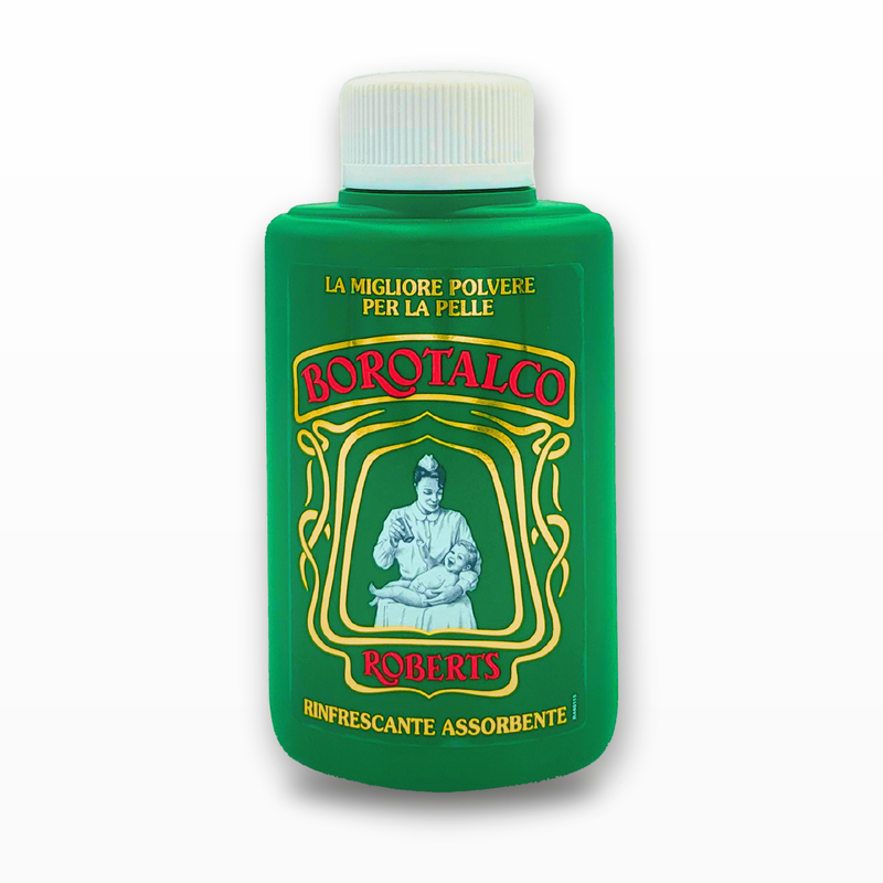 Poudre de Talc Borotalco Roberts - Absorbante Rafraîchissante (100 g) — face avant