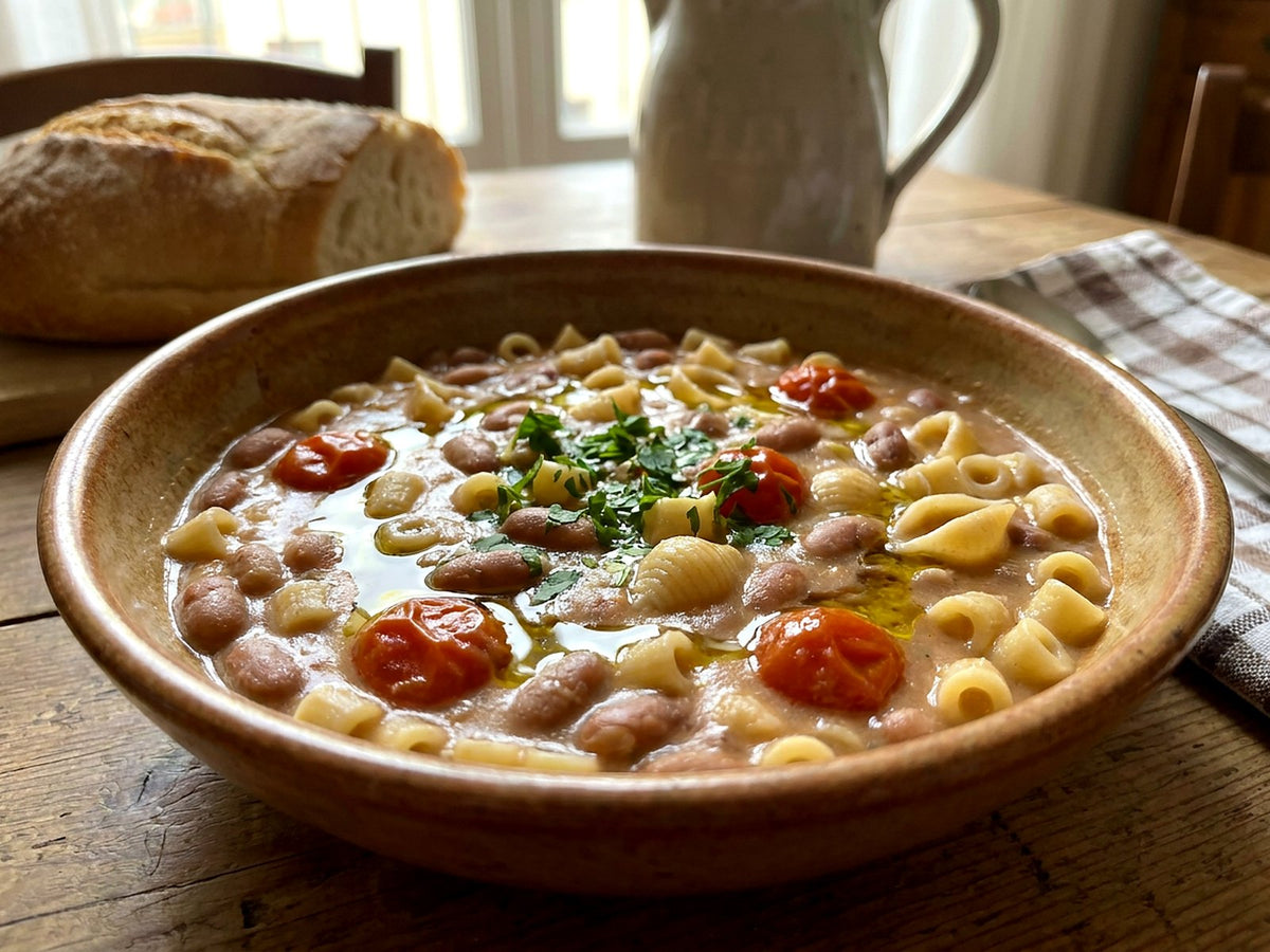 Pasta e fagioli à la napolitaine