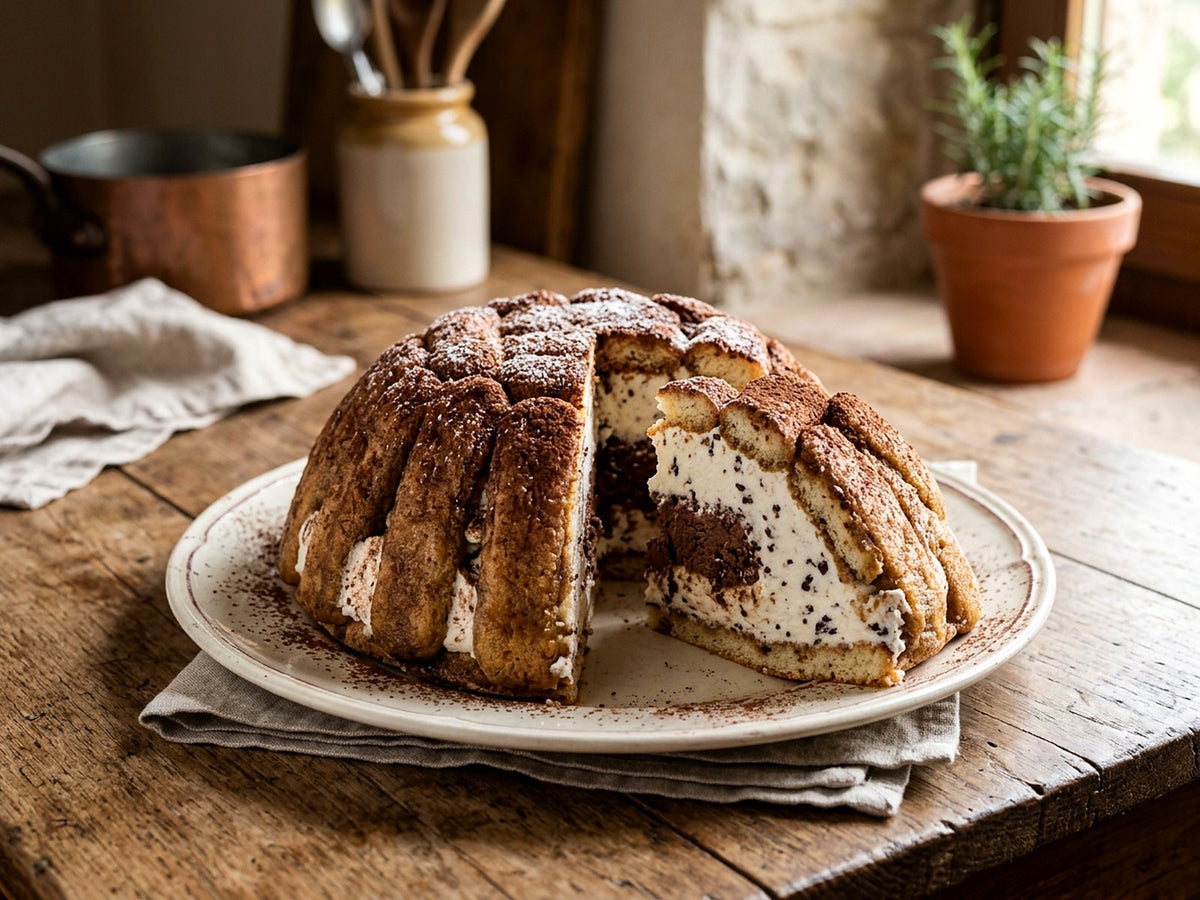 Zuccotto florentin à la ricotta et au chocolat