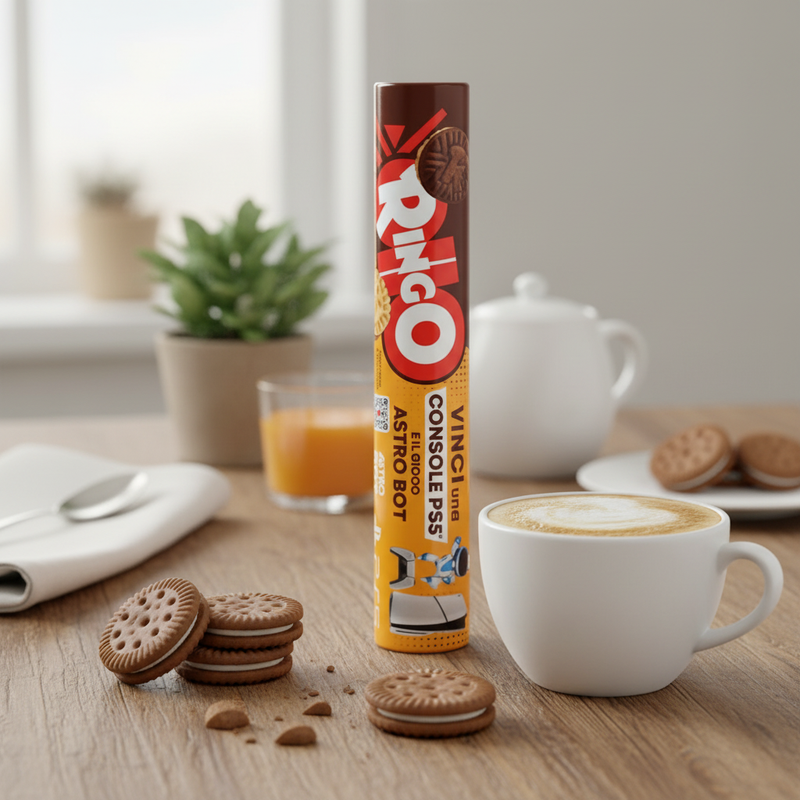 Ringo – Biscuits Fourrés Italiens Classiques - en situation d'usage