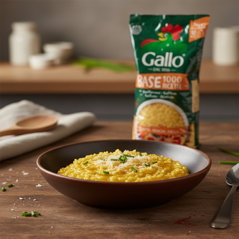 Base Riz Safran Gallo - (1 kg) - en situation d'usage