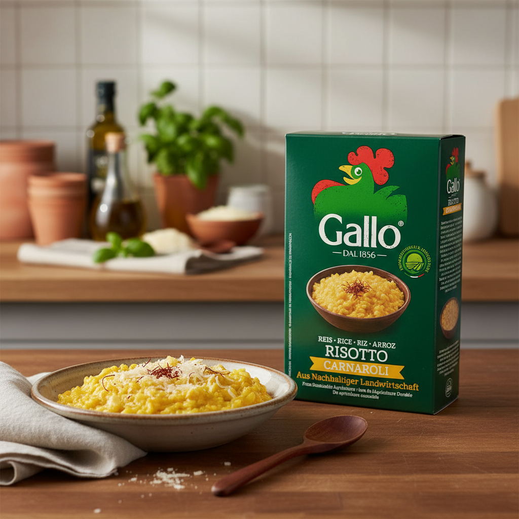 Riz Carnaroli Gallo ‑ Bio (1  kg) - en situation d'usage