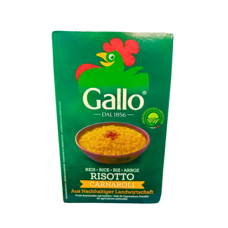 Riz Bio Carnaroli pour Risotto Gallo 500g - Riz italien premium issu de l'agriculture durable.