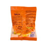 Vue arrière du sachet de bonbons Spicchi Perugia au goût d'agrumes, format 175 g.