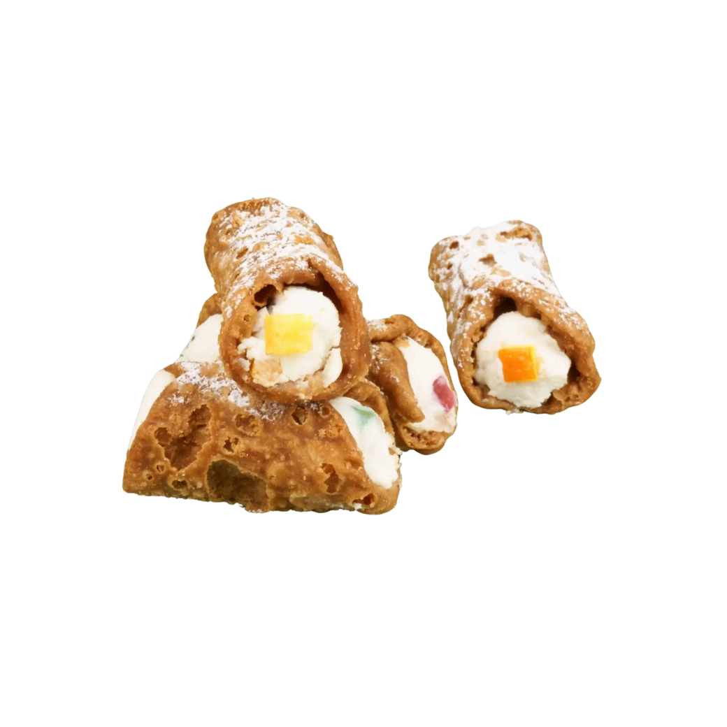 Mini Sicilian cannoli to fill La Bottega Buongustai 130g, traditional Italian dessert