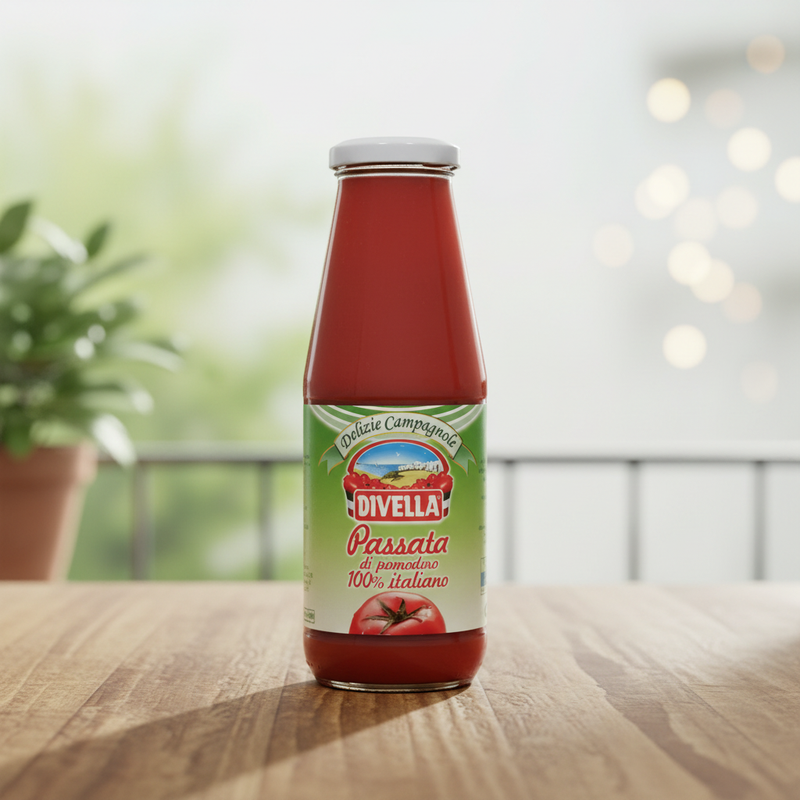 Passata di Pomodoro Divella - 100 % Italiens (680 g)