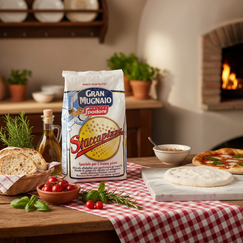Semoule Spéciale Pizza Staccapizza Molino Spadoni – (1  kg) — cuisine italienne authentique