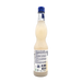 Face arrière de la bouteille de sirop d’orgeat Fabbri 560ml, avec détails des ingrédients, informations nutritionnelles et recommandations d’utilisation.