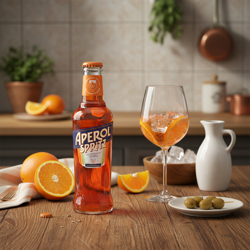 Aperol Spritz Aperol - Ready‑to‑Serve (20 cl) - en situation d'usage