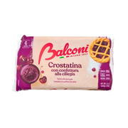 Tartelettes – Crostatina à la confiture de cerise – Balconi – 240 g (face avant)