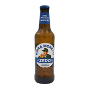 Bouteille de Bière sans Alcool Birra Moretti 33cl, goût italien authentique, 0% alcool.