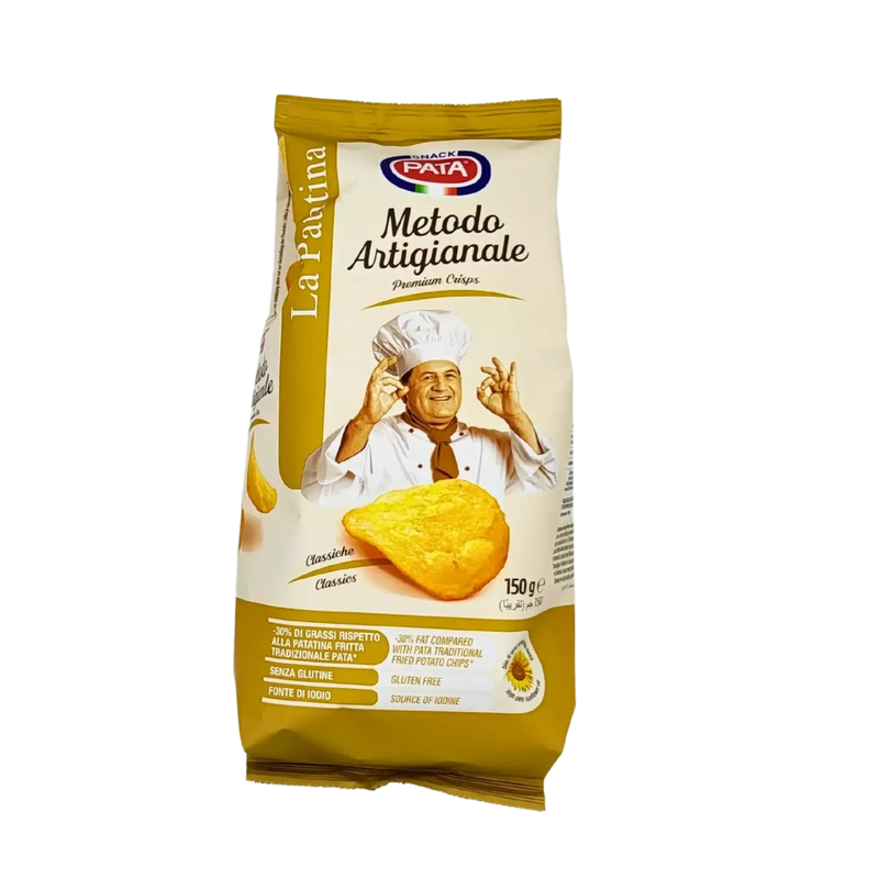 Chips Artisanales Classiques PATA - Le Croustillant au Coeur Artisanal (150g)