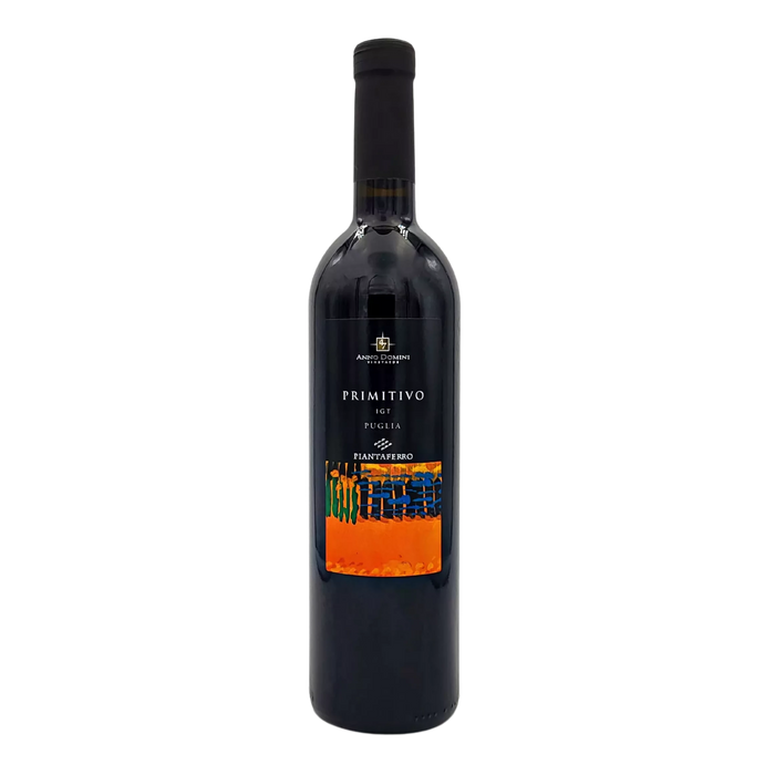 Vin Rouge Primitivo I.G.T Des Pouilles Piantaferro Anno Domini 75cl