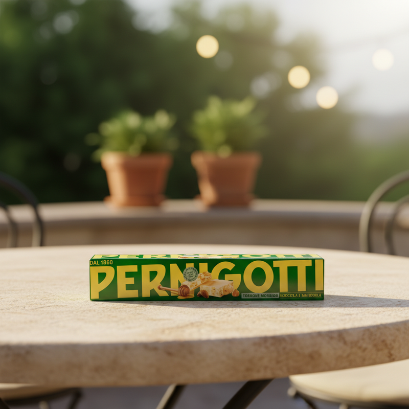 Torrone Morbido Pernigotti - Noisettes & Amandes (235 g)