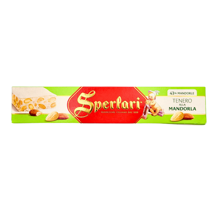 Sperlari Torrone Tenero alla Mandorla - Nougat Tendre aux Amandes 150g