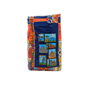 Dos du paquet de Tortiglioni Pastificio Di Martino 500g - Illustrations et détails sur les origines des pâtes de Gragnano IGP.