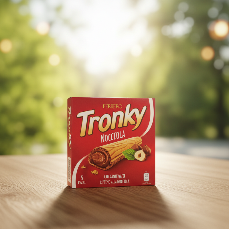 Tronky Ferrero (90g) - Gaufrettes Italiennes Noisette