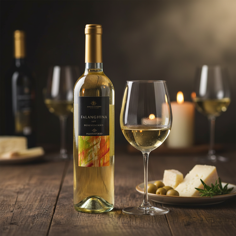 Falanghina Beneventano IGT Piantaferro – Vin Blanc Italien (75 cl) - en situation d'usage
