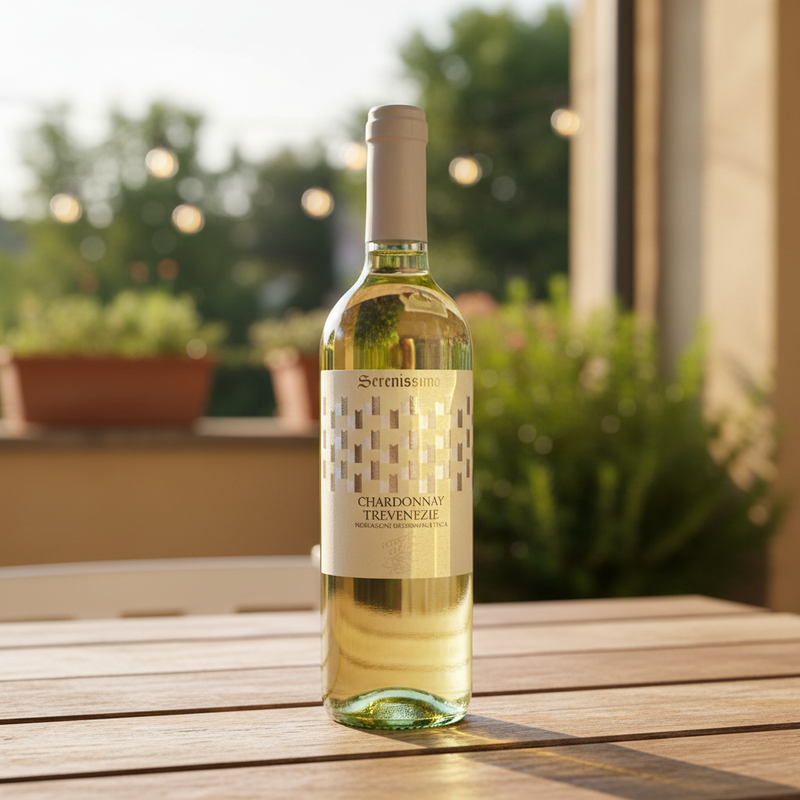 Chardonnay Trevenezie Serenissima - Vin Blanc Italien (75 cl)