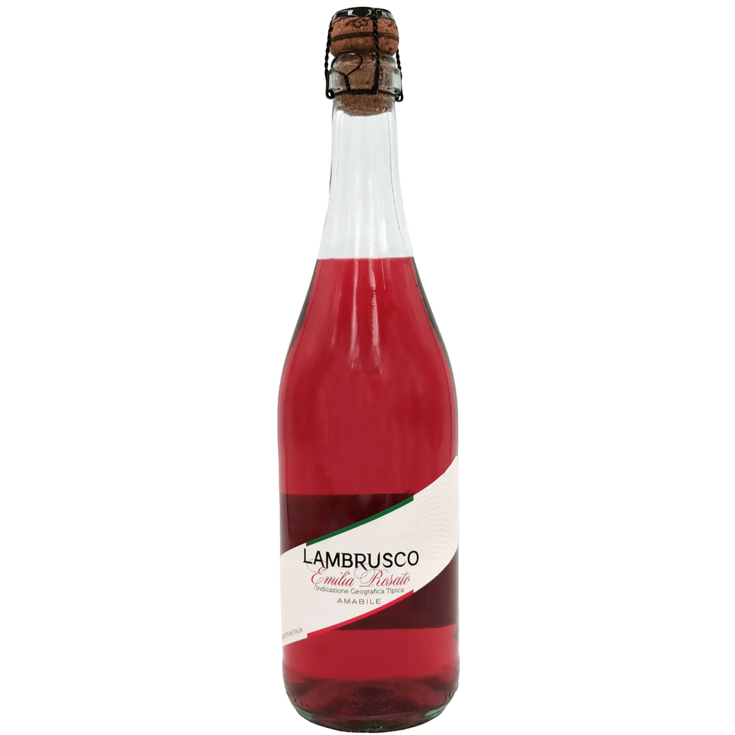 Vino Lambrusco Rosado Ecológico Emilia – Espumoso