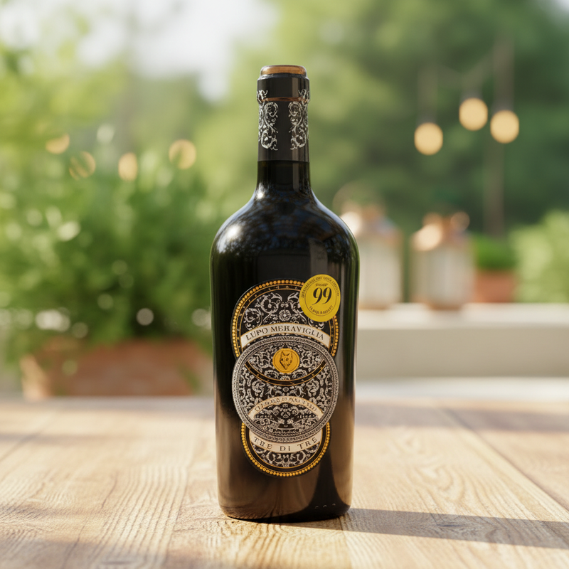 Vin rouge italien Lupo Meraviglio 75cl Pouilles