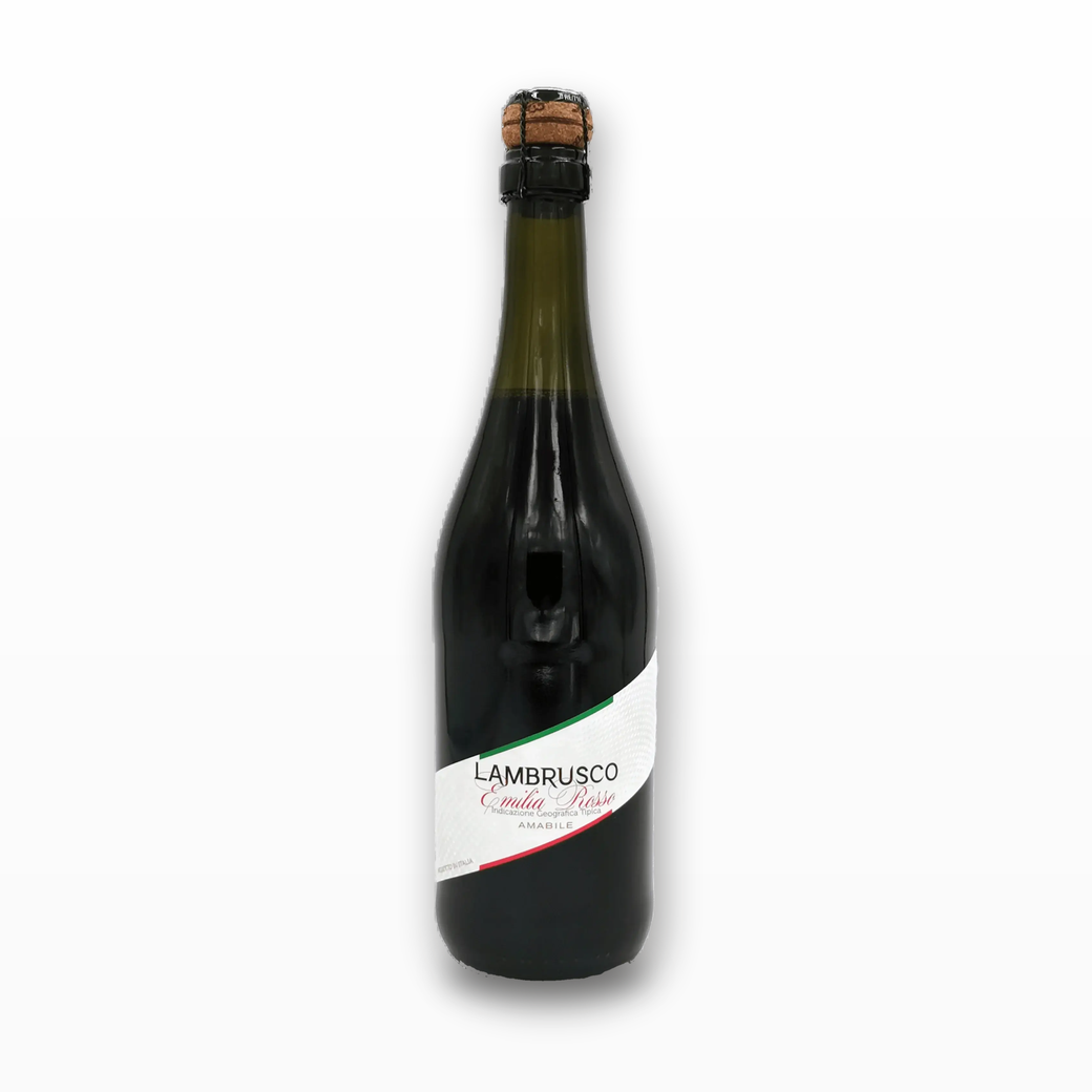Lambrusco Emilia Rosso Amabile – Italienischer Rotperlwein