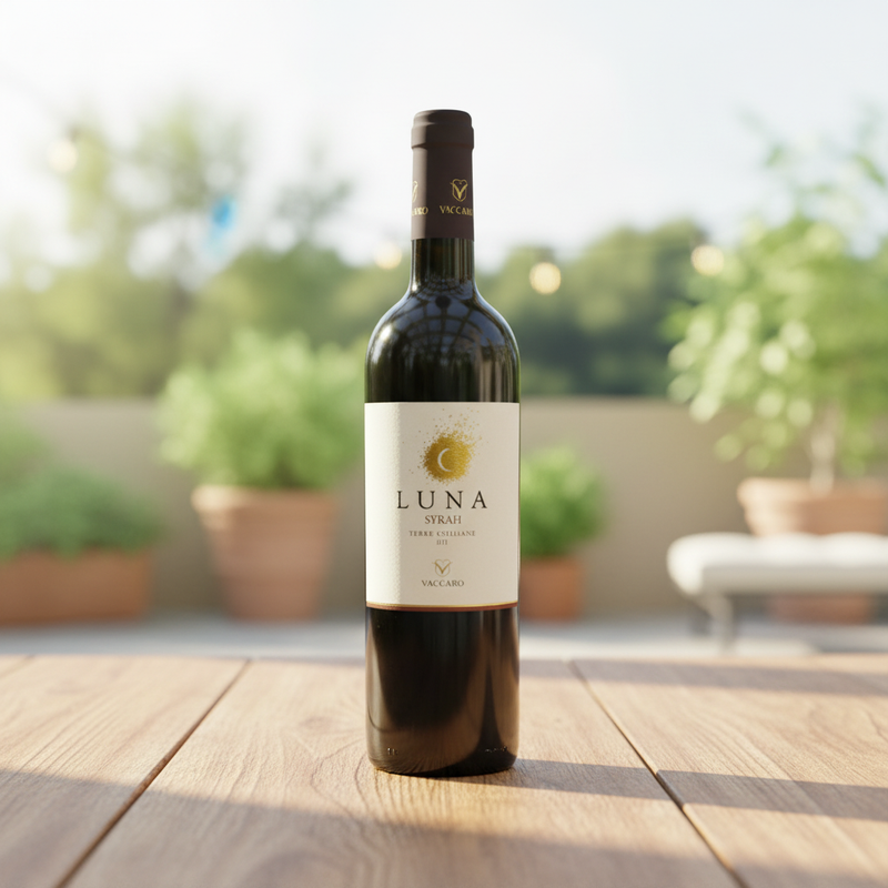 Vin Rouge Sicilien Syrah Vaccaro – Luna Terre Siciliane IGT (75 cl)