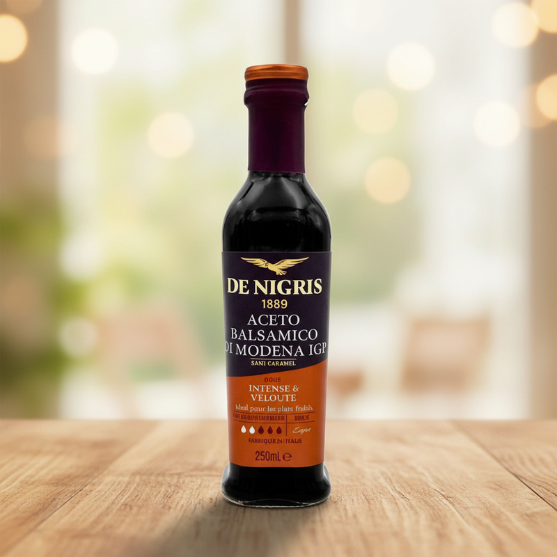 Vinaigre Balsamique de Modène IGP De Nigris – Intense & Velouté (250ML)